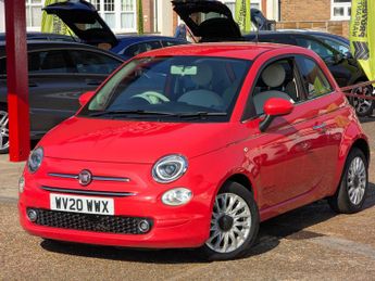 Fiat 500 1.2 Lounge 3dr**ONE OWNER FROM NEW**Apple car play/Android Auto 
