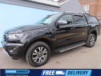 Ford Ranger WILDTRAK 2.0 ECOBLUE 213 AUTO SAT NAV REAR CAMERA AIR CON SNUG T