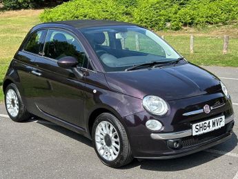 Fiat 500 1.2 Lounge Convertible 2dr Petrol Manual Euro 6 (s/s) (69 bhp)