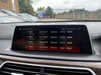 BMW 7 Series 2.0 740Le 9.2kWh Saloon 4dr Petrol Plug-in Hybrid Auto xDrive Eu