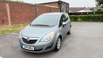 Vauxhall Meriva 1.3 CDTi 16V Exclusiv MPV 5dr Diesel Manual Euro 5 (75 ps)