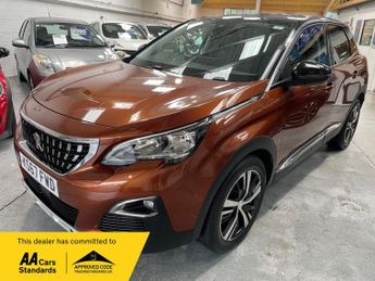 Peugeot 3008 1.6 BlueHDi Allure SUV 5dr Diesel Manual Euro 6 (s/s) (120 ps)