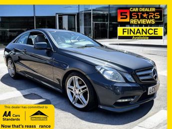 Mercedes E Class 2.1 E250 CDI BlueEfficiency Sport Coupe 2dr Diesel G-Tronic+ Eur