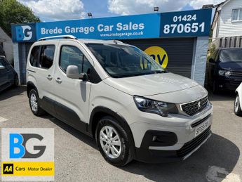 Peugeot Rifter WAV Wheel chair accessible vehicle 