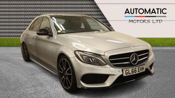 Mercedes-Benz C Class 2.1 C300dh AMG Line (Premium Plus) Saloon 4dr Diesel Hybrid G-Tr