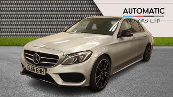 Mercedes-Benz C Class 2.1 C300dh AMG Line (Premium Plus) Saloon 4dr Diesel Hybrid G-Tr