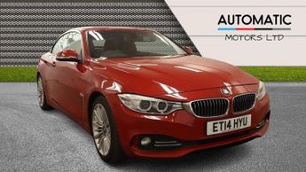 BMW 420 2.0 420d Luxury Convertible 2dr Diesel Auto Euro 6 (s/s) (184 ps