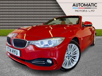 BMW 4 Series 2.0 420d Luxury Convertible 2dr Diesel Auto Euro 6 (s/s) (184 ps