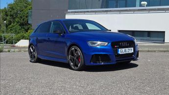 Audi RS3 2.5 TFSI Sportback S Tronic quattro Euro 6 (s/s) (Nav) (367 ps) 