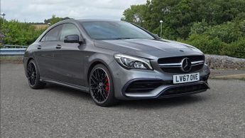 Mercedes CLA 2.0 CLA45 AMG SpdS DCT 4MATIC Euro 6 (s/s) (381 ps) 4dr 7,125 Of