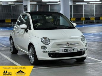 Fiat 500 0.9 TwinAir Lounge Convertible 2dr Petrol Dualogic Euro 5 (s/s) 