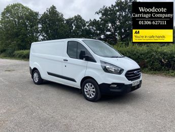 Ford Transit 2.0 Tdci 130ps L2 H1 Leader In White , Ulez Compliant , 54000 Mi