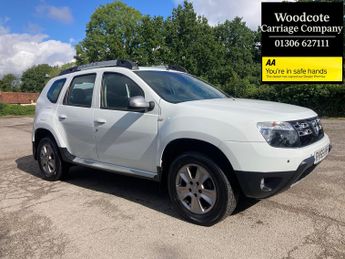 Dacia Duster 1.5 dCi 110 Laureate 5dr In White , Air Conditioning ,  Just  Ar