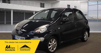 Toyota AYGO 1.0 VVT-i Black Hatchback 5dr Petrol MultiMode Euro 4 (67 bhp)