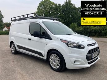 Ford Transit Connect 1.5 TDCi 100ps Trend L2 Lwb In White , 1 Owner , Full Service Hi