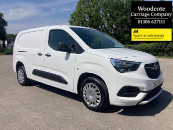 Vauxhall Combo 2300 1.5 Turbo D 100ps H1 Sportive L2 In White , Ulez Compliant 