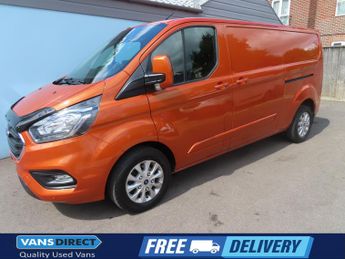 Ford Transit Custom 320 LIMITED 2.0 ECOBLUE 182 AUTOMATIC AIR CON CRUISE F+R SENSORS