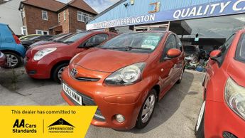 Toyota AYGO 1.0 VVT-i Fire Hatchback 5dr Petrol Manual Euro 5 (67 ps)