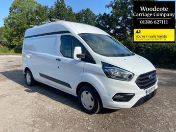 Ford Transit 2.0 EcoBlue 130ps 300 High Roof Trend L2 H2 In White ,  Air Cond