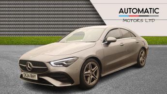 Mercedes-Benz CLA Class 1.3 CLA180h MHEV AMG Line (Executive) Coupe 4dr Petrol Hybrid 7G