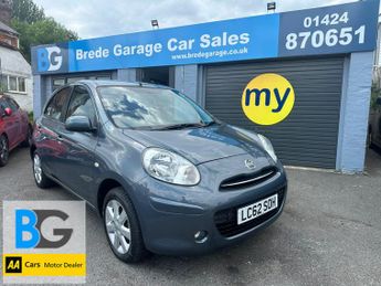 Nissan Micra 1.2 12V Acenta Hatchback 5dr Petrol CVT Euro 5 (80 ps)