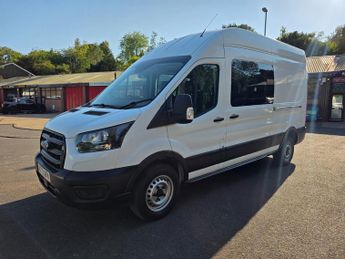 Ford Transit 2.0 EcoBlue 130ps H3 Leader Double Cab Van, Air Con
