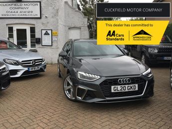 Audi A4 2.0 TFSI 40 S line Estate 5dr Petrol S Tronic Euro 6 (s/s) (190 