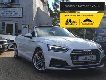 Audi A5 2.0 TFSI S line Convertible 2dr Petrol Manual Euro 6 (s/s) (190 