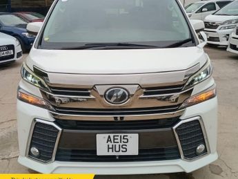 Toyota Vellfire 2.5L PETROL-30 SERIES-ULEZ/CAZ PASS-FREE 18MONTHS GOLD WARRANTY 
