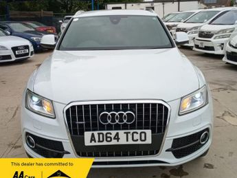 Audi Q5 2.0L TFSI QUATTRO-AUTOMATIC-ULEZ/CAZ PASS-FREE 18MONTHS GOLD WAR