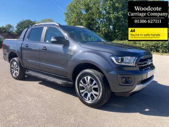 Ford Ranger Pick Up Double Cab Wildtrak 2.0 EcoBlue 213 Auto 4X4 In Metallic