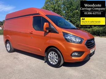 Ford Transit 2.0 EcoBlue 130ps High Roof Limited L2 H2 In Orange , Air Condit