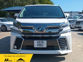 Toyota Vellfire 2.5L PETROL-30 SERIES-ULEZ/CAZ PASS-FREE 18MONTHS GOLD WARRANTY 