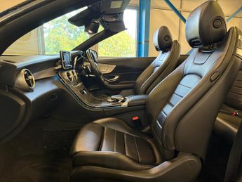 Mercedes-Benz C Class 2.1 C220d AMG Line Cabriolet 2dr Diesel G-Tronic+ Euro 6 (s/s) (