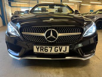 Mercedes-Benz C Class 2.1 C220d AMG Line Cabriolet 2dr Diesel G-Tronic+ Euro 6 (s/s) (