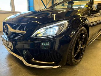 Mercedes-Benz C Class 2.1 C220d AMG Line Cabriolet 2dr Diesel G-Tronic+ Euro 6 (s/s) (