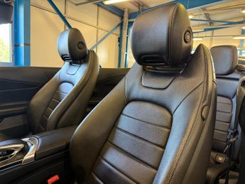 Mercedes-Benz C Class 2.1 C220d AMG Line Cabriolet 2dr Diesel G-Tronic+ Euro 6 (s/s) (