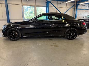 Mercedes-Benz C Class 2.1 C220d AMG Line Cabriolet 2dr Diesel G-Tronic+ Euro 6 (s/s) (