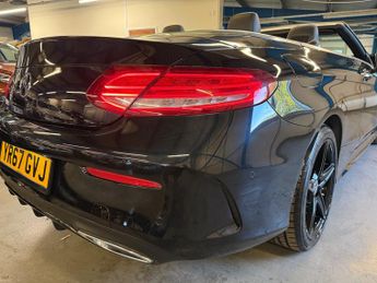 Mercedes-Benz C Class 2.1 C220d AMG Line Cabriolet 2dr Diesel G-Tronic+ Euro 6 (s/s) (