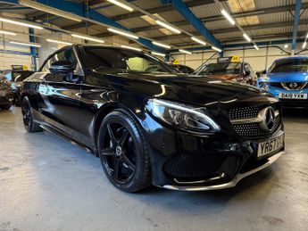 Mercedes-Benz C Class 2.1 C220d AMG Line Cabriolet 2dr Diesel G-Tronic+ Euro 6 (s/s) (