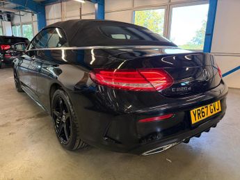 Mercedes-Benz C Class 2.1 C220d AMG Line Cabriolet 2dr Diesel G-Tronic+ Euro 6 (s/s) (