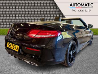 Mercedes-Benz C Class 2.1 C220d AMG Line Cabriolet 2dr Diesel G-Tronic+ Euro 6 (s/s) (