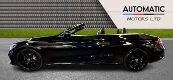 Mercedes-Benz C Class 2.1 C220d AMG Line Cabriolet 2dr Diesel G-Tronic+ Euro 6 (s/s) (