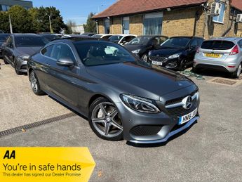 Mercedes C Class 2.0 C200 AMG Line (Premium) Coupe 2dr Petrol 7G-Tronic+ Euro 6 (