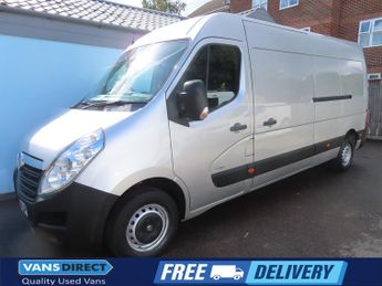 Vauxhall Movano F3500 2.3 DCI 130 SAT NAV AIR CON REAR PARKING SENSORS L3/H2 LWB