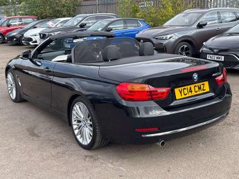 BMW 4 Series 2.0 420d Luxury Convertible 2dr Diesel Auto Euro 6 (s/s) (184 ps