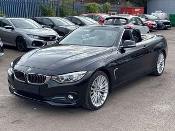 BMW 4 Series 2.0 420d Luxury Convertible 2dr Diesel Auto Euro 6 (s/s) (184 ps
