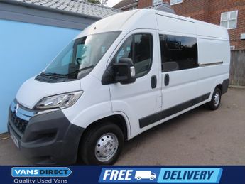 Citroen Relay 35 ENTERPRISE 2.2 HDI 120 9 SEAT MINIBUS AIR CON REAR SENSORS L3