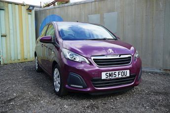Peugeot 108 1.0 Active Hatchback 5dr Petrol Manual Euro 6 (68 ps)