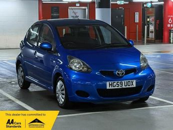Toyota AYGO 1.0 VVT-i Blue Hatchback 5dr Petrol MultiMode Euro 4 (67 bhp)